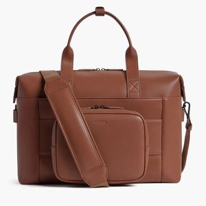 Monos Luggage 'Metro Duffle' Vegan Leather Mahogany